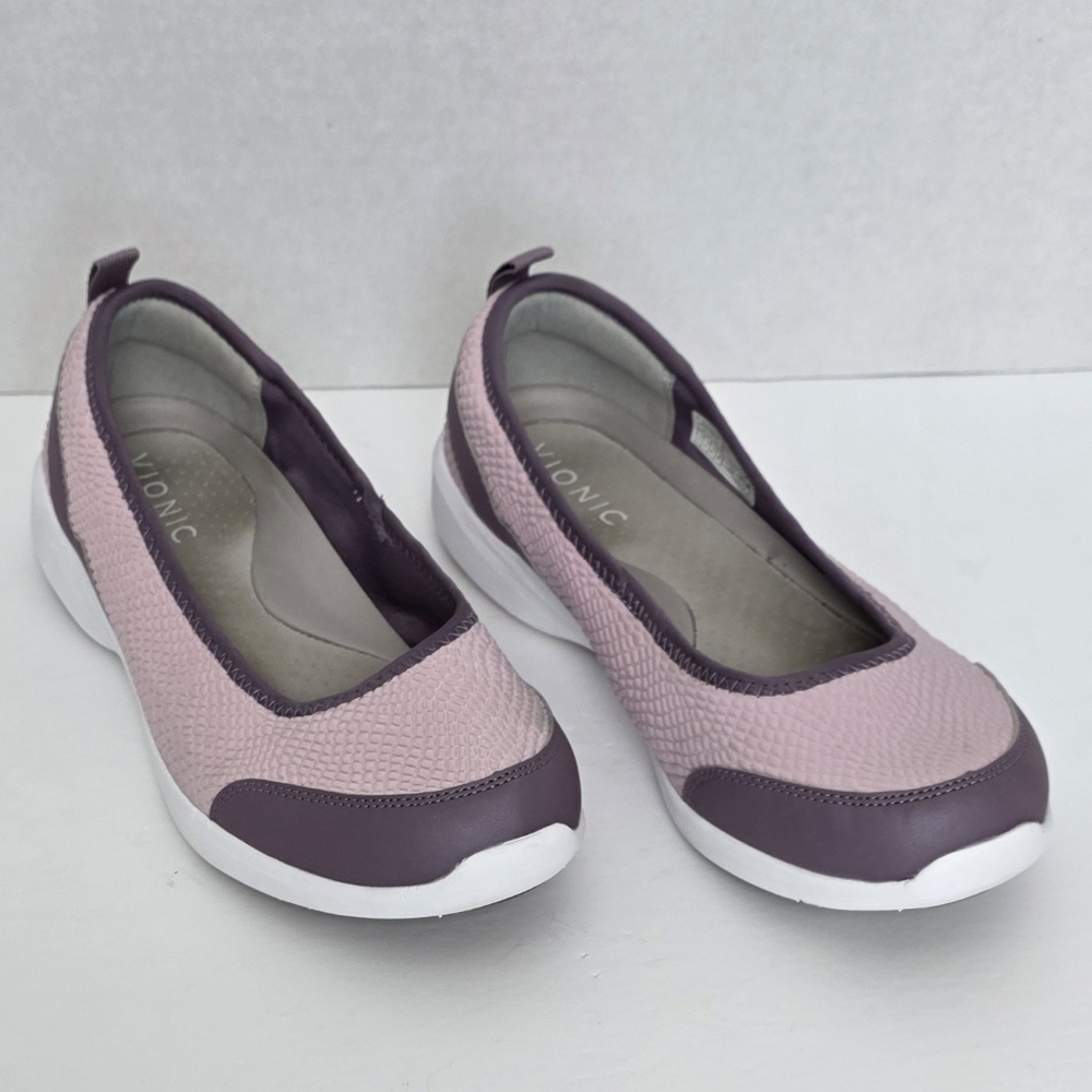 Vionic Sena Slip-On Walking Shoes Sneakers Size 11 Wide
